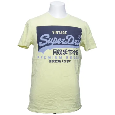 T-shirt (Yellow, Multicolored) from Superdry Vintage Cotton