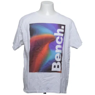 T-shirt (Blanc, Multicolore) de Bench Coton