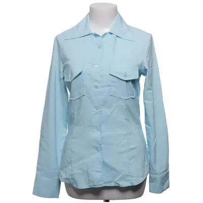 Shirt (Blue) from Hennes Collection Polyester, Viscose