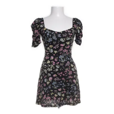 Klänning (Svart, Flerfärgad) från Divided by H&M Elastan, Polyester