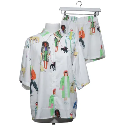 Sæt (Hvid, Flerfarvet) fra Shein Polyester