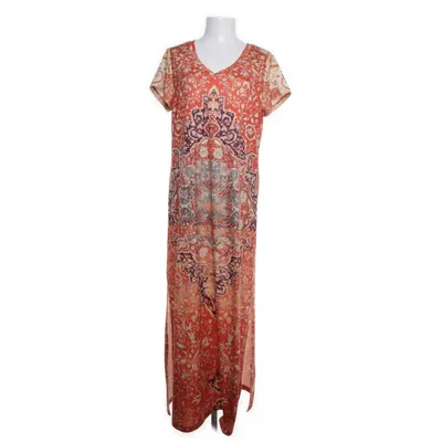 Dress (Orange, Multicolored) from JustFashionNow