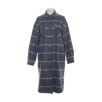 Jas (Blauw, Beige, Meerkleurig) van Moves Polyester, Wol