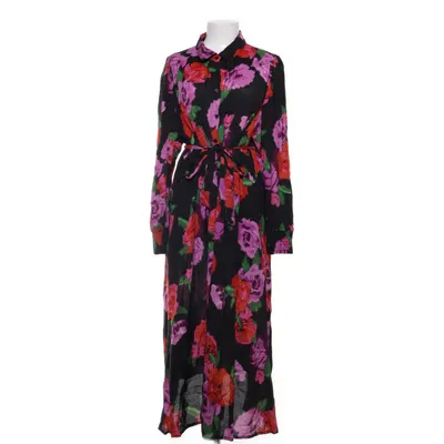 Långklänning (Svart, Flerfärgad) från Kaffe Curve Viskos