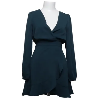 Omlottklänning (Blå) från Honey Belle Polyester, Viskos