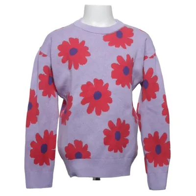 Sweater (Lilla, Rød, Flerfarvet) fra Jonas Nielsen Bomuld