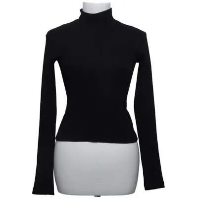 Rollkragenpullover (Schwarz) von Diana Orving Elasthan, Polyester