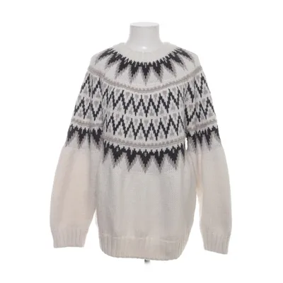 Tröja (Vit, Svart, Grå) från H&M Akryl, Polyester, Ull