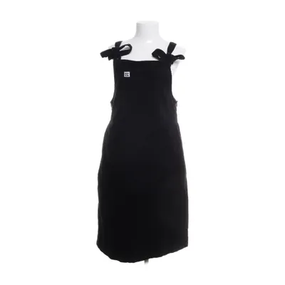 Dungaree dress (Black) from Lucy & Yak Organic cotton, Elastane