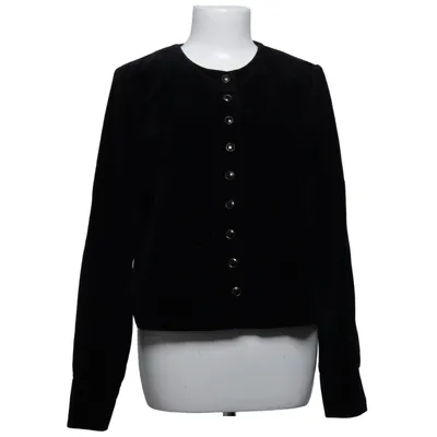 Strickjacke (Schwarz) von Sézane Acetat, Baumwolle, Viskose