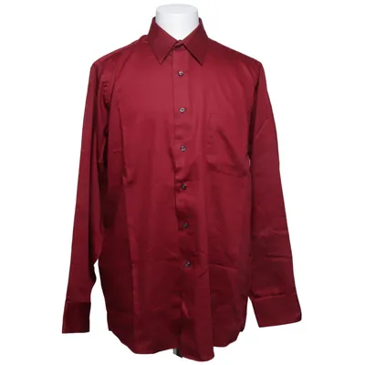 Shirt (Red) from Geoffrey Beene Cotton, Polyester