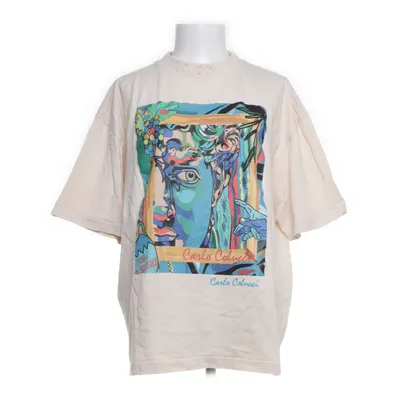 T-shirt (Beige, Multicolored) from Carlo Colucci Cotton