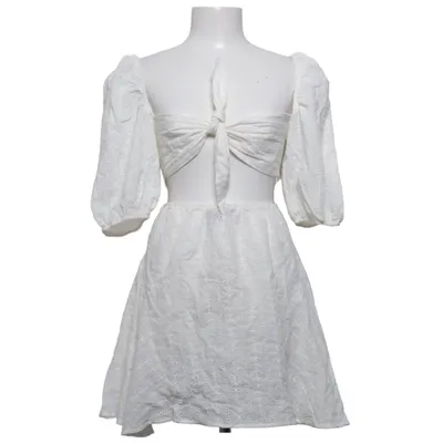 Kleid (Weiß) von Fashion Union Baumwolle