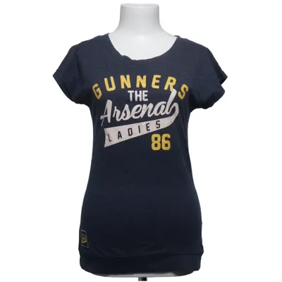 T-shirt (Bleu) de Arsenal Coton, Polyester
