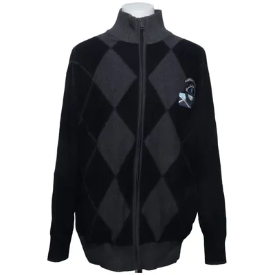 Cardigan (Blue, Gray) from Lerros Cotton