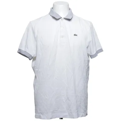 Pikétröja (Vit, Grå) från Lacoste Bomull