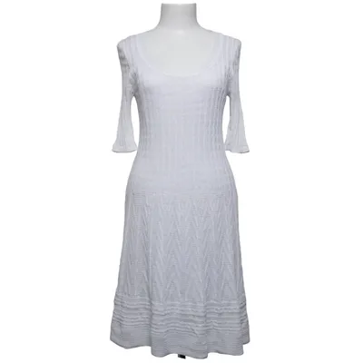 Jurk (Wit) van Missoni Katoen, Polyester, Viscose