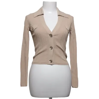 Cardigan (Beige) from Sandro Polyamide, Viscose