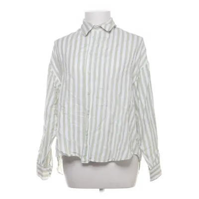 Skjorta (Vit, Grön) från Alcott Bomull, Linne, Viskos