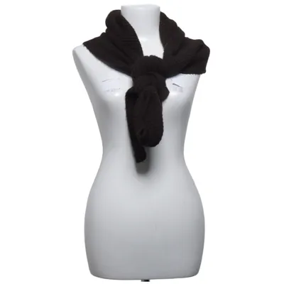 Scarf (Brown) from Junkyard Recycled polyester, Wool
