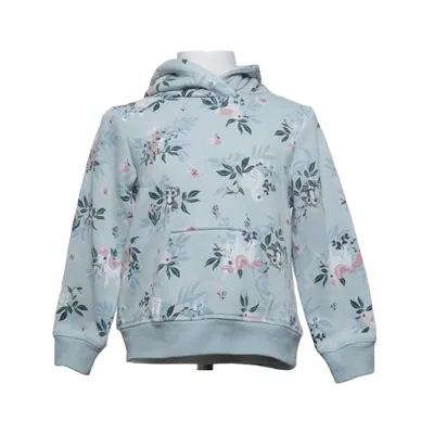 Capuchon sweater (Turquoise, Meerkleurig) van H&M Kids Katoen, Polyester