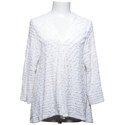 Cardigan (White) from Baleno Elastane, Polyamide, Polyester, Viscose