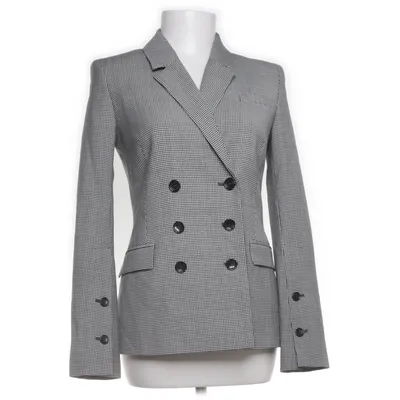 Kavaj (Svart, Vit) från Dagmar Elastan, Polyester, Ull