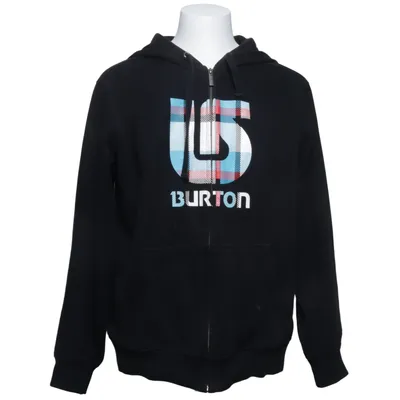 Hoodie (Black) from Burton Cotton, Polyester