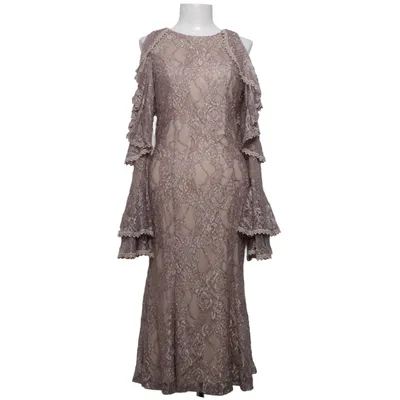 Robe de cocktail (Beige) de Rengin Élasthane, Polyester