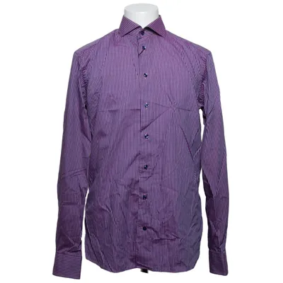 Chemise (Violet, Blanc) de Eton Coton