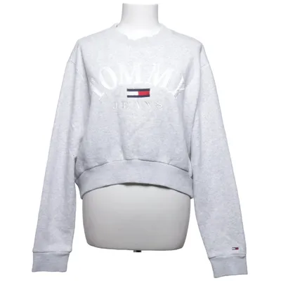 Sweatshirt (Grijs) van Tommy Hilfiger Jeans Katoen, Polyester