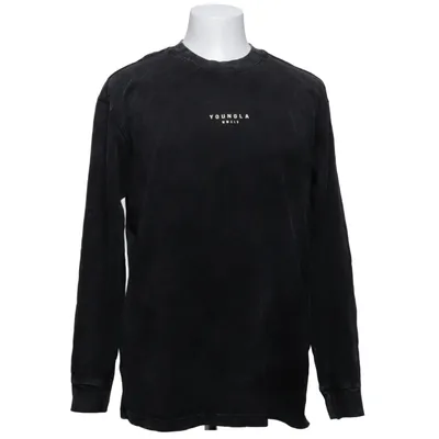 T-shirt à manches longues (Noir) de Youngla Coton