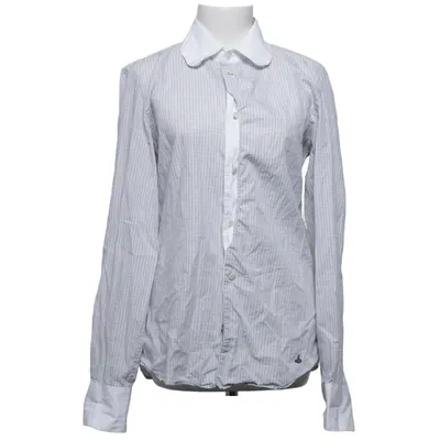 Shirt (White, Gray) from Vivienne Westwood Cotton