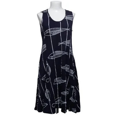 Jurk (Blauw, Wit)