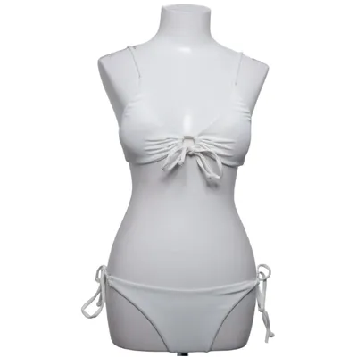 Bikini (Blanc) de Zaful Élasthane, Polyester