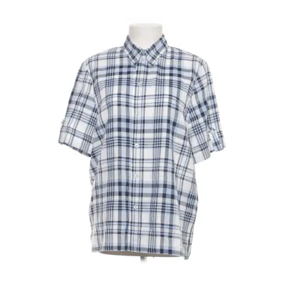 Kortärmad skjorta (Blå, Vit, Flerfärgad) från Maria Reich Polyester, Viskos