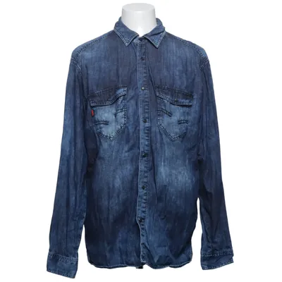 Denim blouse (Blauw) van Strellson Katoen