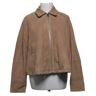 Leren jack (Beige, Bruin) van Marc O'Polo Leer, Suède