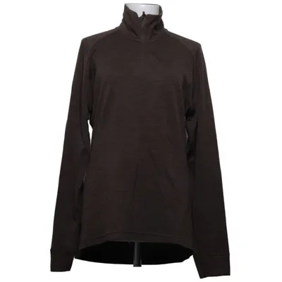 Base layer shirt (Brown) from Ullmax Merino wool, Polyester
