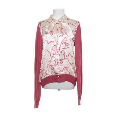 Cardigan (Red, Beige, Multicolored) from Viktor & Rolf x H&M Polyamide, Silk, Viscose, Wool