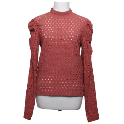 Blus (Röd) från Pieces Elastan, Polyester