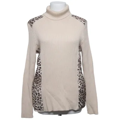 Turtleneck (Beige, Brown) from Faber Acrylic, Merino wool