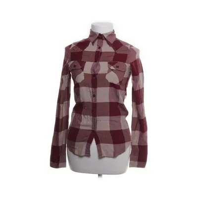 Shirt (Red, Gray) from Cerises Cotton, Viscose