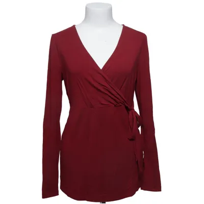 Wrap blouse (Red) from Anna Field Elastane, Viscose