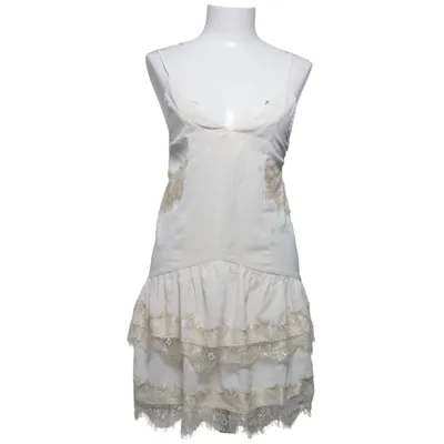 Kjole (Hvid) fra Loavies Elastan, Polyester