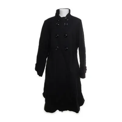 Coat (Black) from Erich Fend Wool, Polyamide, Acetate