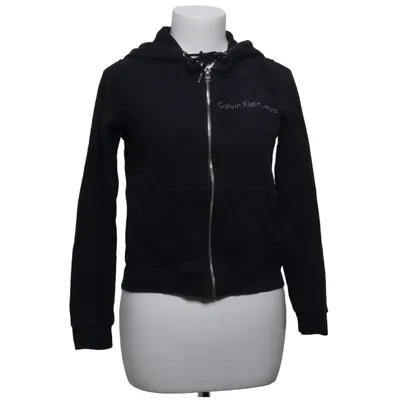 Capuchon sweater (Zwart) van Calvin Klein Jeans Katoen