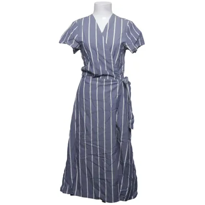 Wikkeljurk (Blauw, Wit) van H&M Katoen, Lyocell