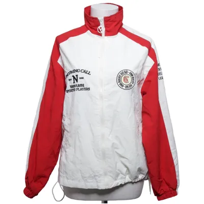 Trainingsjack (Rood, Wit) van Bershka Polyester