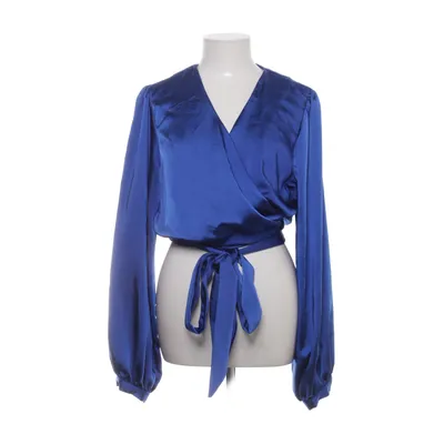 Wikkelblouse (Blauw) van Lovers + Friends Polyester